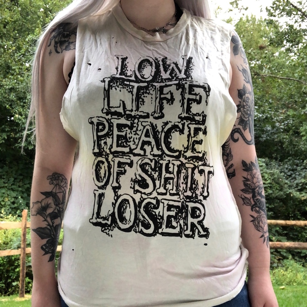 UNIF “Loser” Sleeveless Muscle Tee